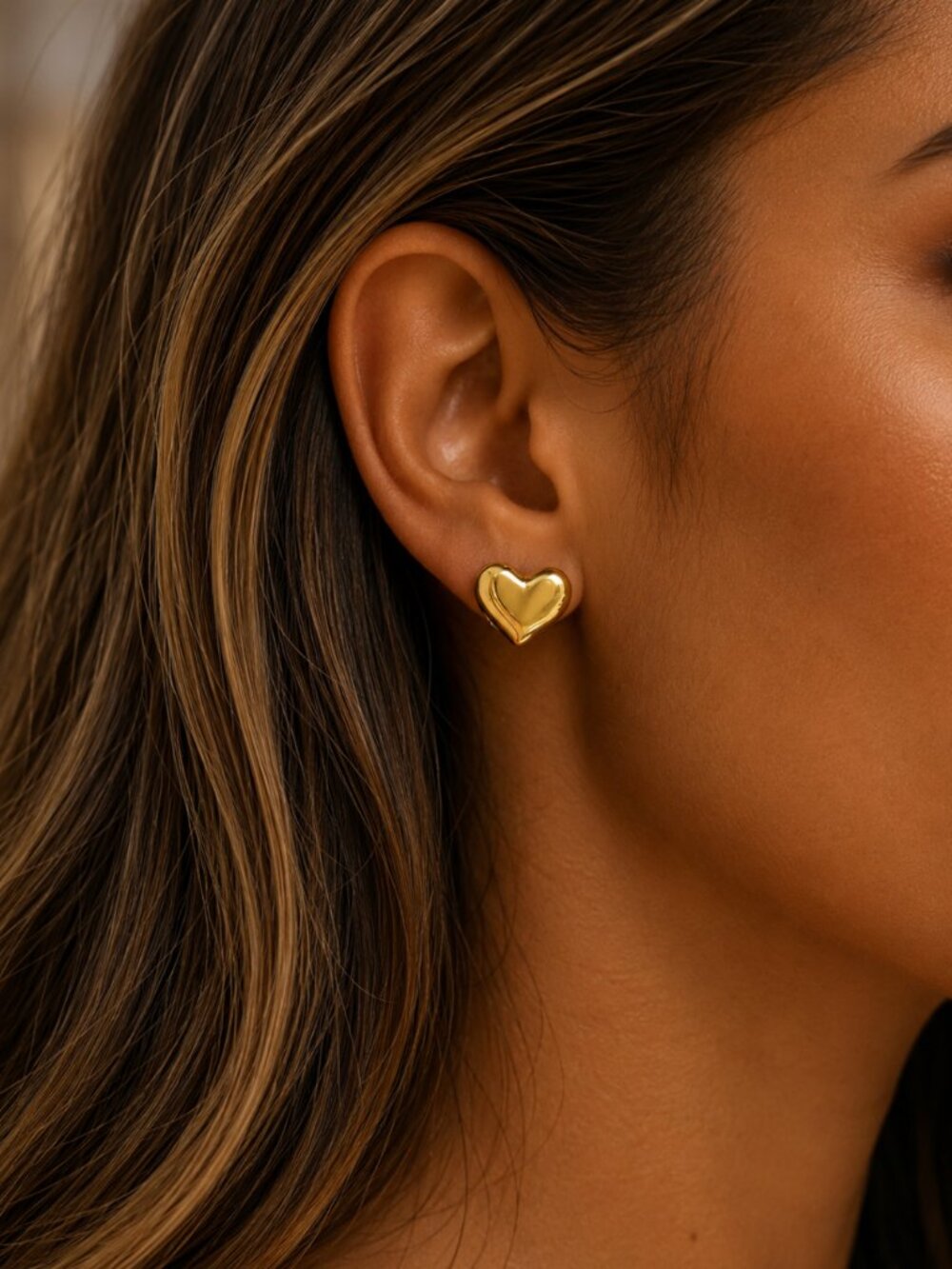 "Flynn" Heart Earrings